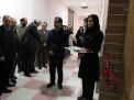 گزارش تصویری از بازدید هیات رئیسه دانشگاه از دانشکده علوم زمین